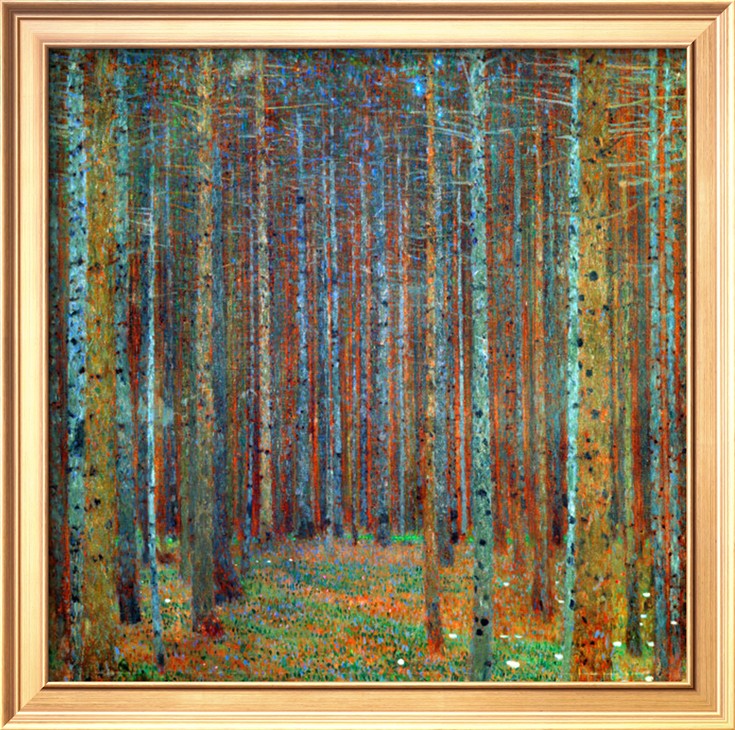 Tannenwald Pine Forest, 1902 - Gustav Klimt Paintings